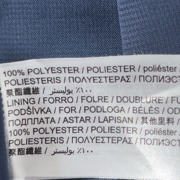 MNG By Mango V-Neck Maxi Dress Sz 4 XS Chiffon Floral Print 3/4 Sleeve - Picture 8 of 12